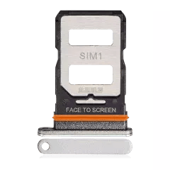 SIM-kortsfack för Xiaomi Redmi Note 12 Pro Plus (Arctic White) vit