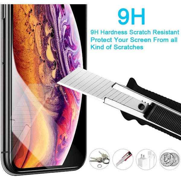 3 Pack för iPhone 12 Skärmskydd|2,5"