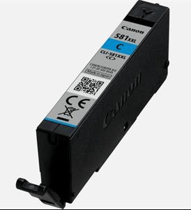Canon CLI 581Y XXL Gul 296 sidor bläckbehållare 1997C001 gul