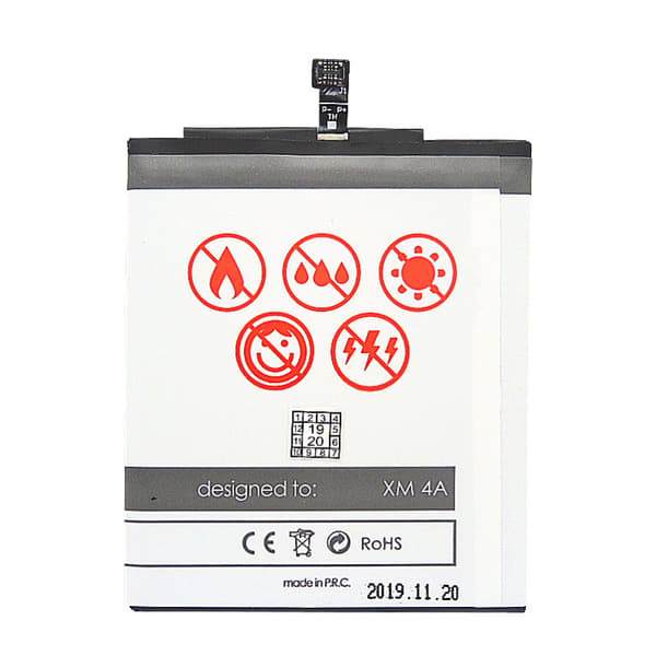 BATTERI MAXXIMUS XIA REDMI 4A 3150mAh Li-lon BN30 röd