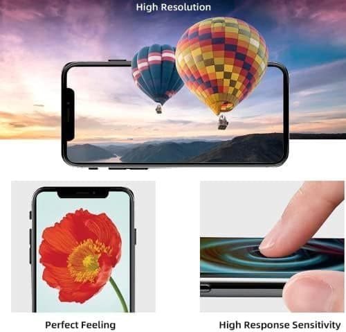 2st hög kvalitet nanofilm för iphone 15 pro max