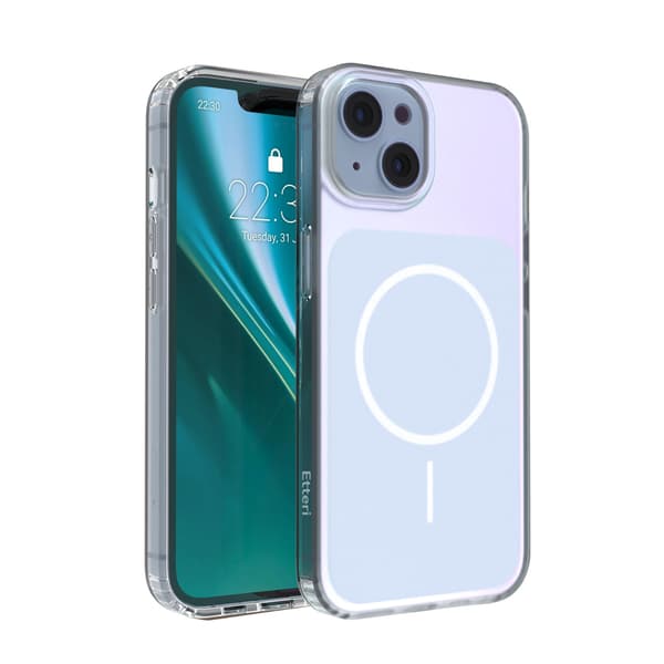 Etteri Hidden Pearl skal för iPhone 13 ljusblå blå
