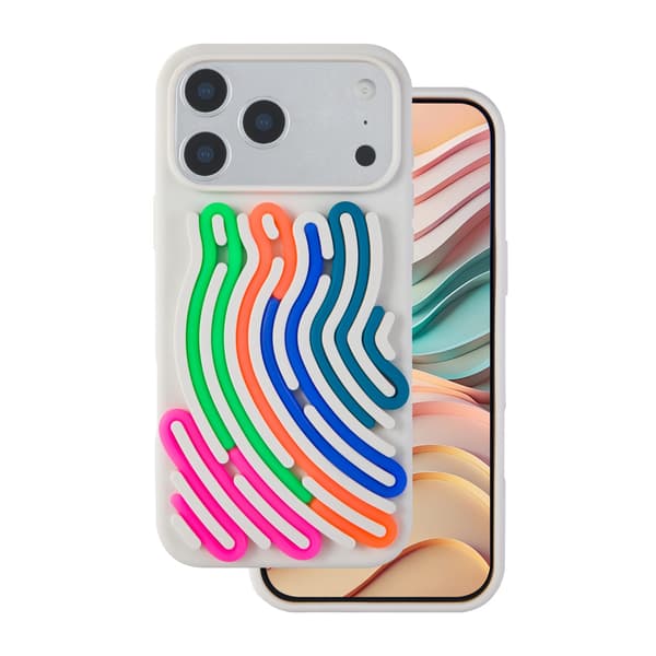 DIY Snake-fodral till iPhone 17 Pro 6,3\" beige