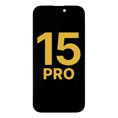 OLED-enhet för iPhone 15 Pro (renoverad)
