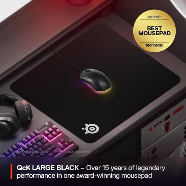 SteelSeries QcK tangentbord- och musepude