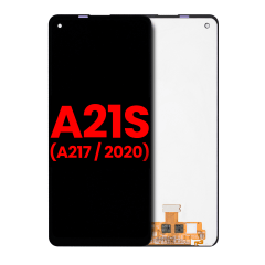 LCD-enhet utan ram för Samsung Galaxy A21s (A217 / 2020) (Eftermarknad Plus) (Alla färger)
