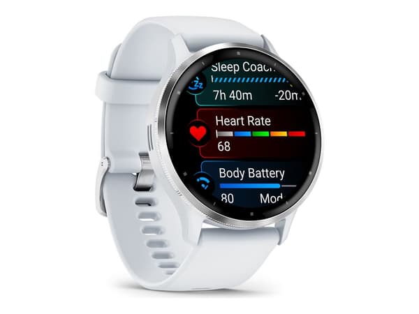 Garmin Venu 3 45 mm Sölv vit SmartWatch