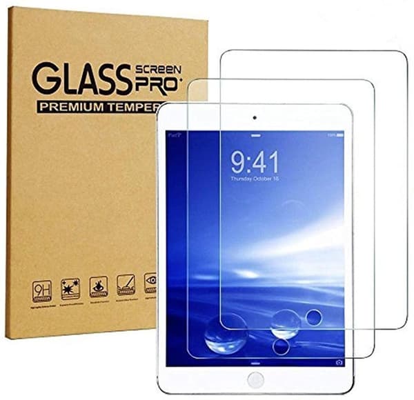 [2-pack] iPad Air / Air 2 / Pro / Ny iPad 9.7 skärmskydd|2,5D