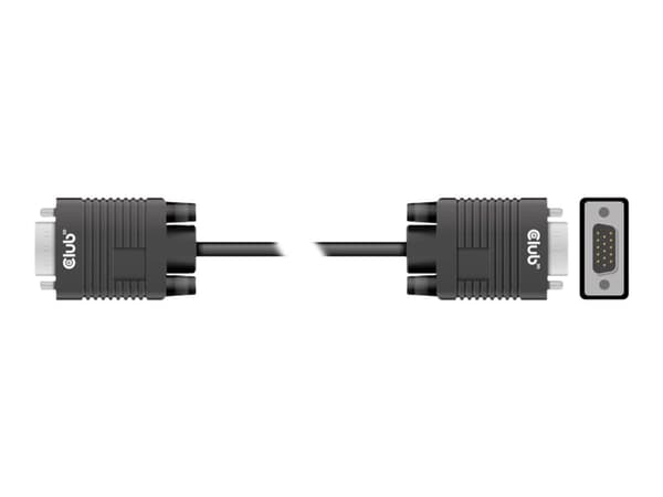 Club 3D VGA-kabel 10m svart svart