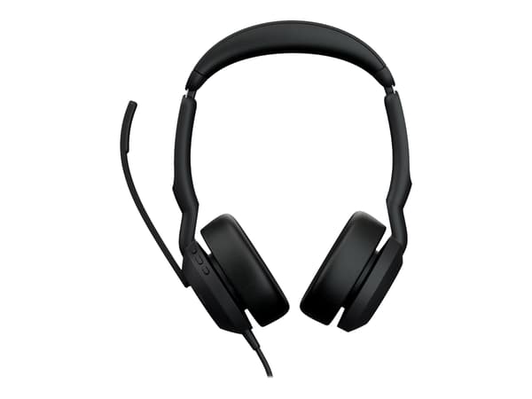 Jabra Evolve2 50 MS Stereo Kablet hörlurar svart svart