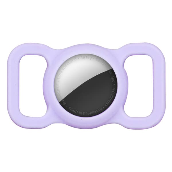 AIRTAG CASE FOR COLLAR/BELT/BRACES PURPLE