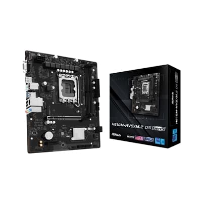 ASRock H610M-HVS/M.2 D5 Gen5 1700 mATX DDR5