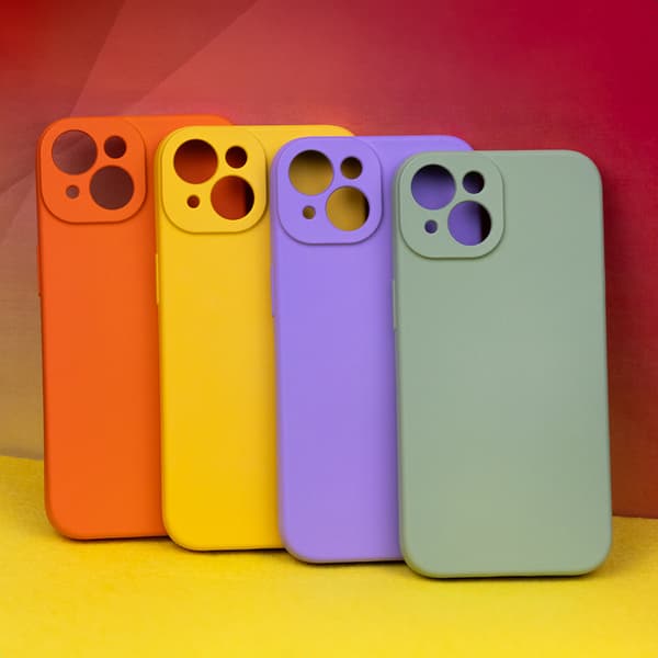 Silikonfodral för Xiaomi 17 Pro röd