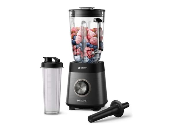 Philips Blender Serie 5000 HR3041 - 1.2kW Motor, Kompakt Design