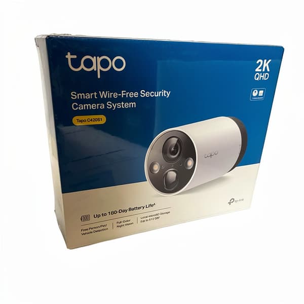 Tapo C420S1 Netvärksovervågningskamera Fast irisbländer Udendörs 2560 x 1440