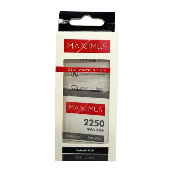 BATTERI MAXXIMUS SAM G360 Core Prime 2250mAh EB-BG360BBC