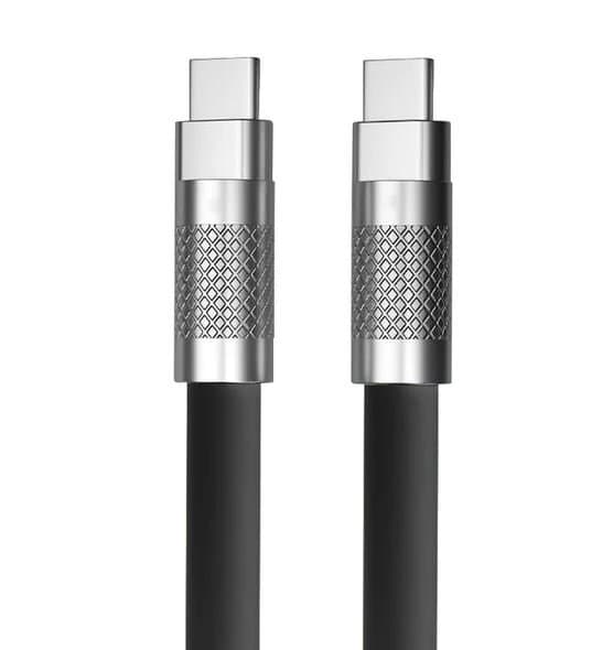 Laddkabel – USB-C till Lightning (2 m) – Svart svart