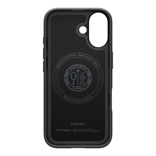 Spigen Thin Fit Mag Magsafe fodral för iPhone 17 svart