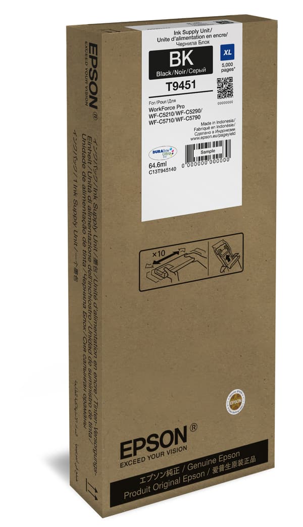 Epson T9451 svart 5000 sidor bläck C13T945140