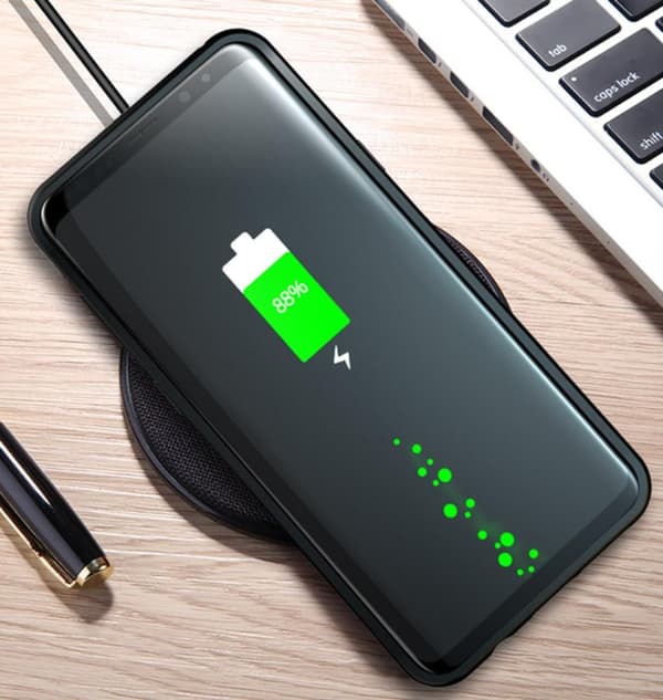 Magnetisk hård fodral i 2 delar för samsung s9