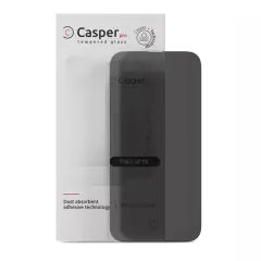Casper Pro Härdat Glas för iPhone 16 Pro Max / 17 Pro Max (10-pack) (Sekretess) röd