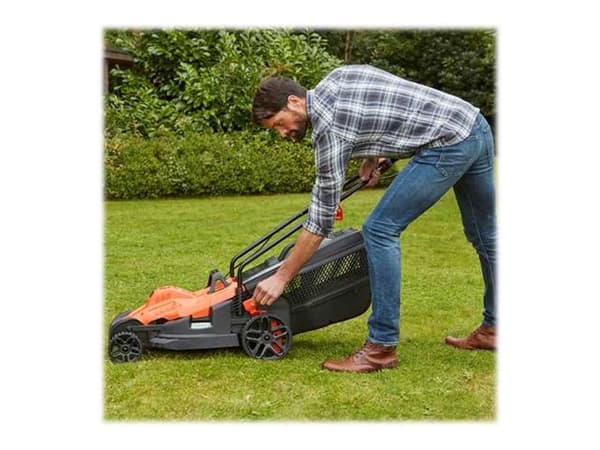 BLACK+DECKER Grässlåmaskine Elektrisk 34 cm Skärebredde