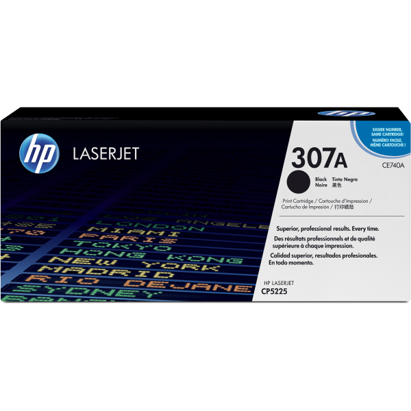 HP 307A svart 7000 sidor Toner CE740A