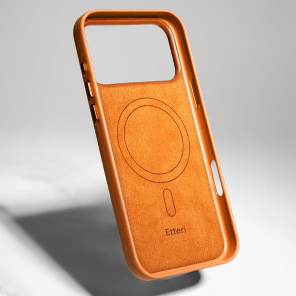 Etteri Elegant Mag-fodral för iPhone 16 Pro Max 6,9\" orange
