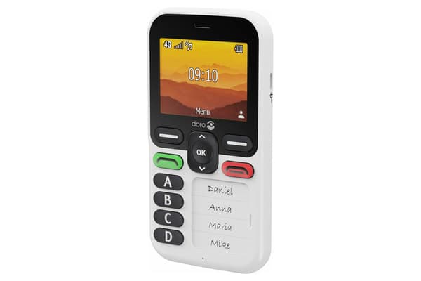 DORO Leva X10 2.4 128MB svart/vit
