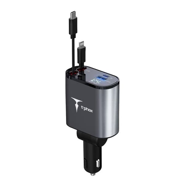 BILLADDARE T-PHOX FLEXIT 4IN1 86W grå grå