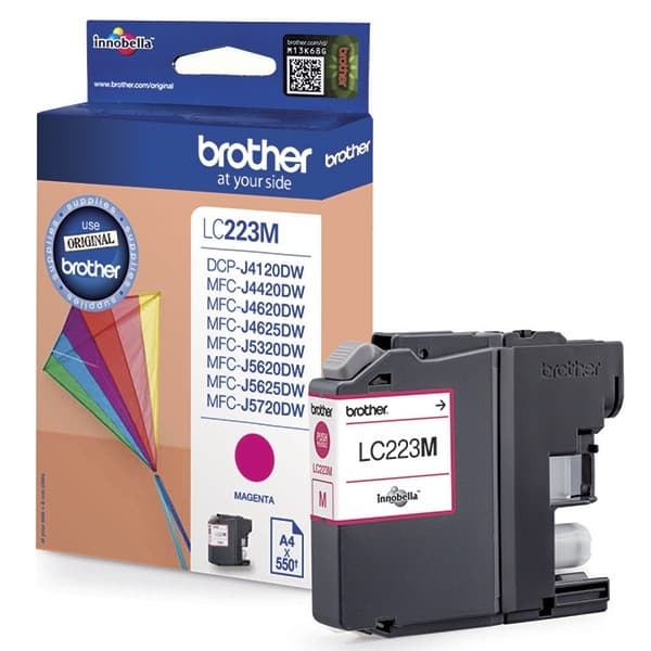 Brother LC 223M Magenta 550 sidor bläck