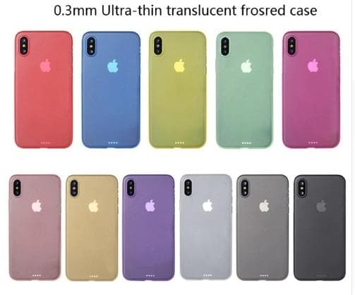 0,3 mm super slim och för iPhone Xs max