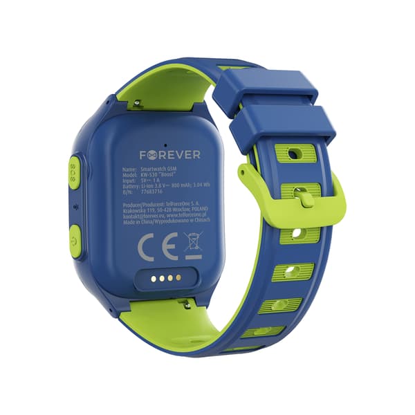 Forever smartwatch GPS WiFi 4G Kids Boost KW-530 blå blå