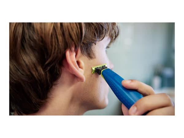 Philips OneBlade QP225 Barberhoved Blå grön Silver grön