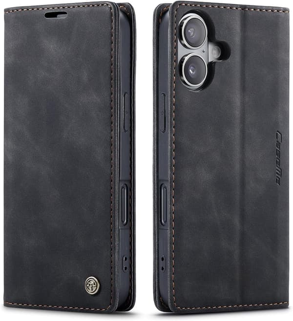 Caseme 0013 för iPhone 17 Svart svart