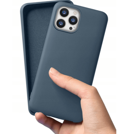 Matt TPU-fodral för iPhone 14 Pro Max – Blå