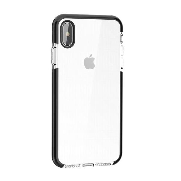 Hög genomskinlighet TPU + D30 fodral för iPhone Xs max