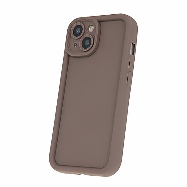Rim TPU skal för iPhone 13 Pro 6.1" brun