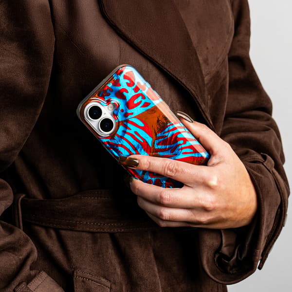 Djurtrycksfodral för iPhone 11 Kameleont