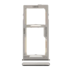 Dubbel SIM-kortshållare för Samsung Galaxy A42 5G (A426 / 2020) (Prism Dot White) vit