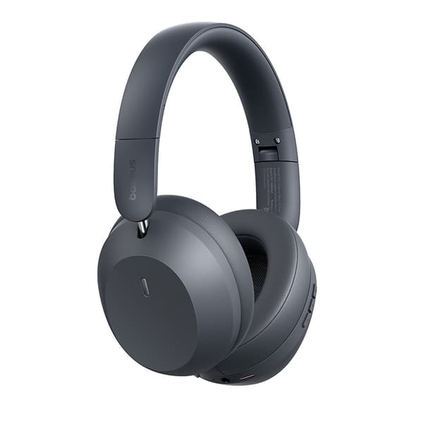 Baseus Bass 35 Max trådlösa hörlurar Twilight Grey