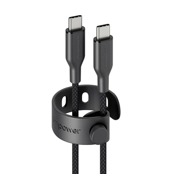 empower by PanzerGlass Racing USB-C to USB-C 2m vit