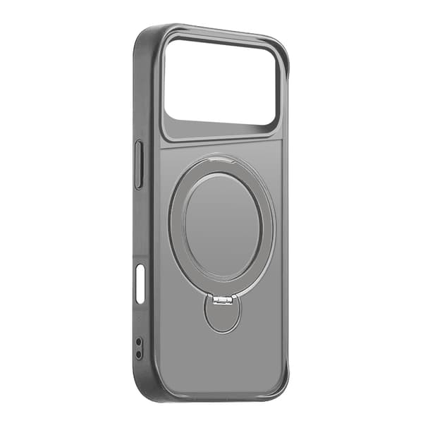 Etteri Matt Mag Ring skal för iPhone 17 Pro Max / 18 Pro Max grå