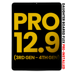 LCD-enhet med digitizer för iPad Pro 12.9\" 3:e generationen (2018) / iPad 12.9\" 4:e generationen (2020) (renoverad) (alla färger)