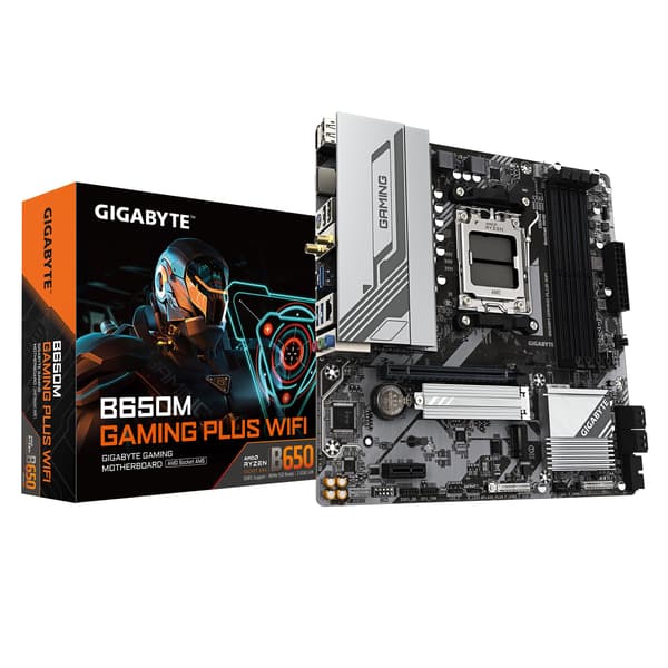 Gigabyte B650M GAMING WIFI6E Micro ATX Socket AM5 AMD B650