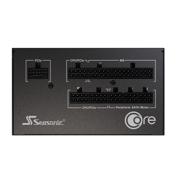 Seasonic Core GX-650 V2 (2024) strömförsörjning 650Watt