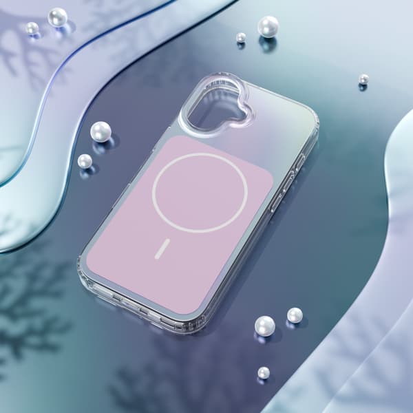 Etteri Hidden Pearl-fodral för iPhone 17 6,3\" rosa