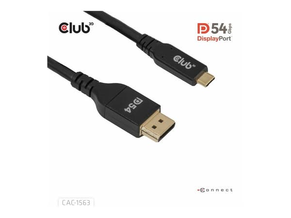 Club 3D Videoadapterkabel 2m svart svart