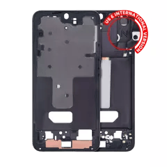Mellanramshölje för Samsung Galaxy S22 Plus 5G (USA och internationell version) (Phantom Black) svart