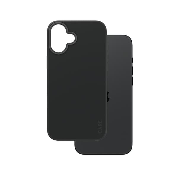 PanzerGlass CARE Fashionable Case for iPhone 16 Plus Black svart